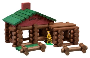 lincoln logs building toys for children