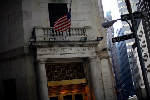 A general view of the NYSE in New York