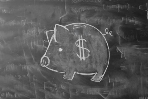 Chalkboard Piggy Bank
