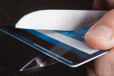 Cutting Credit Card