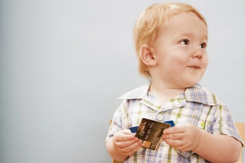 Child With Credit Card