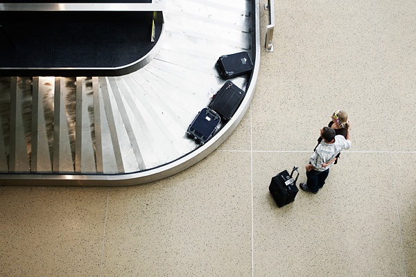 delayed flight checked baggage