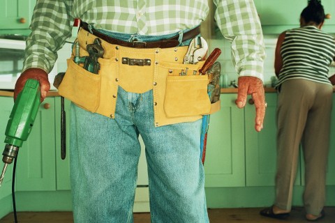 man with tool belt