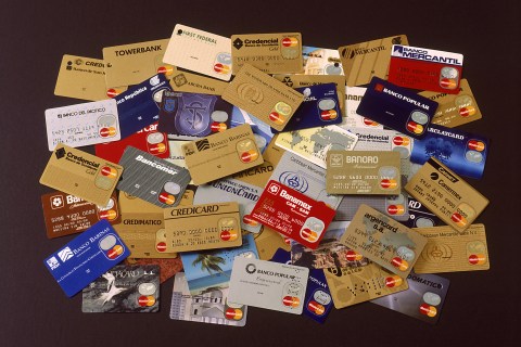 Assortment of credit cards
