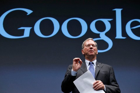 Google Executive Chairman Schmidt