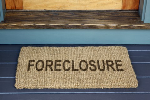 Foreclosure on Door Mat