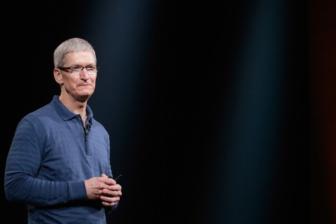 image: Apple CEO Tim Cook Introduces Latest iPad