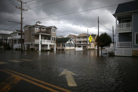 East Coast Begins To Clean Up And Assess Damage From Hurricane Sandy