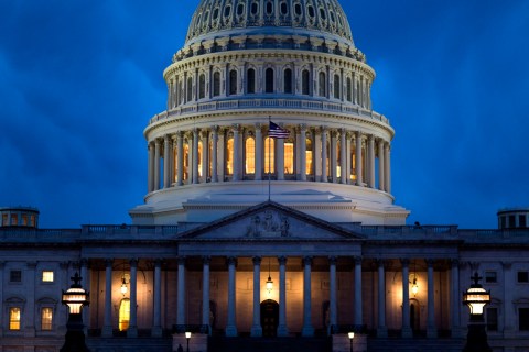 The U.S. Capitol is pictured on Dec. 31, 2012. 