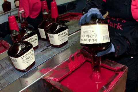 Bourbon Production At Maker's Mark Distillery