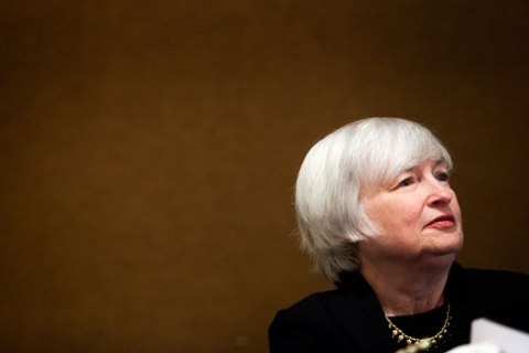Janet Yellen, vice chairman of the U.S. Federal Reserve, listens before speaking at the American Economic Association's annual meeting in San Diego, Jan. 4, 2013.