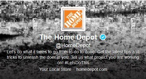 Home Depot Twitter