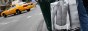 A man holds a shopping bag from  Abercrombie & Fitch outside their store in New York